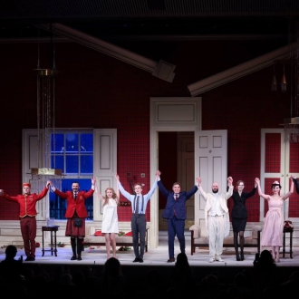 Театр Олега Табакова представил журналистам   спектакль «ТОТ самый №13». 